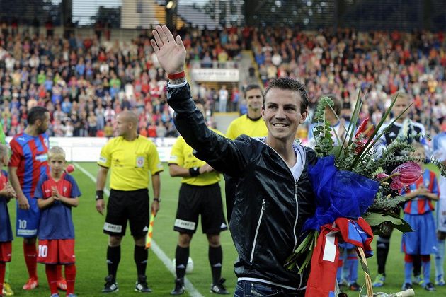 Záložník Vladimír Darida se rozloučil s plzeňskými fanoušky. Darida přestoupil do bundesligového Freiburgu.