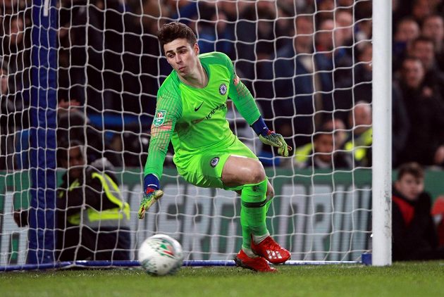 Postup do finále Ligového poháru pomohl vychytat pro Chelsea brankář Kepa Arrizabalaga. Chelsea vyhrála v rozstřelu nad Tottenhamem 4:2.