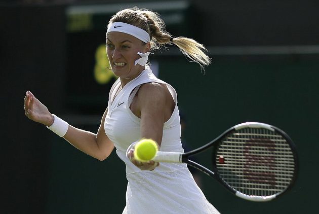 Lvice začala vítězně. Tenistka Petra Kvitová zvládla po zranění předloktí levé ruky vstup do Wimbledonu výtečně.