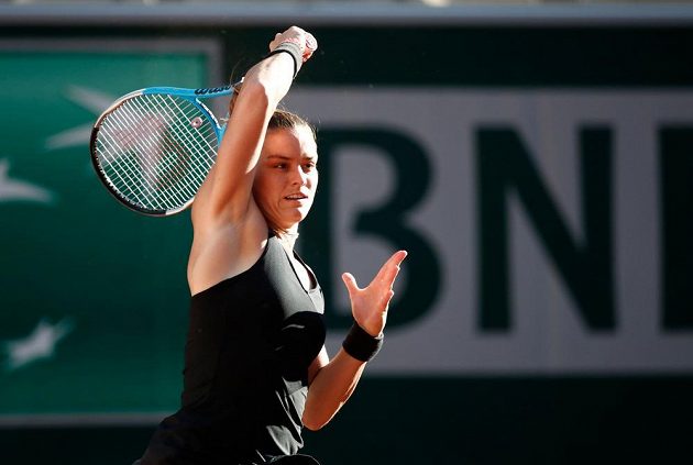 Maria Sakkari in the fight to advance to the finals of the French Open