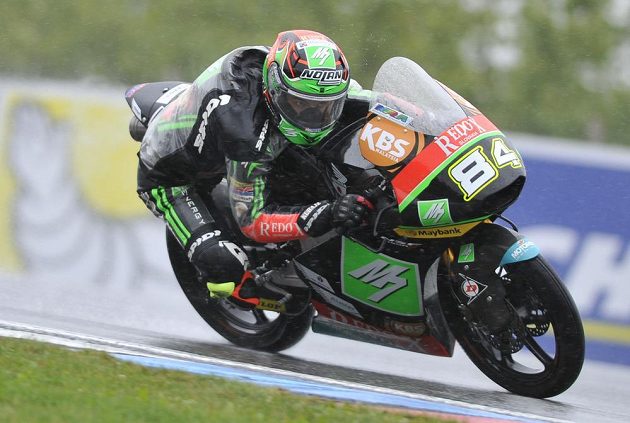 Jakub Kornfeil obsadil ve Velké ceně České republiky v kategorii Moto3 šesté místo.