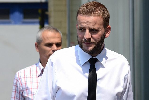 Člen představenstva Sparty Jakub Otava přichází na tiskovou konferenci před novou sezónou.
