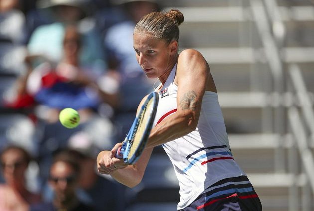 Česká tenistka Karolína Plíšková musela o postup do dalšího kola US Open hodně bojovat.