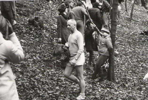 Jaroslav Skála na Velké kunratické.