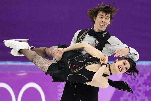 Slovenský taneční pár Lucie Myslivečková - Lukáš Csolley - v akci. Probojoval se mezi dvacítků párů, které tančily o medaile.