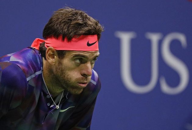 Juan Martín del Potro získal v duelu s Nadalem první set, pak ale zcela vypadl z role.