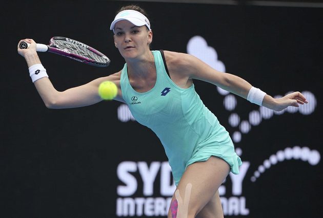 Agnieszka Radwaňská zvolila na Australian Open stejný model jako měla v Sydney.