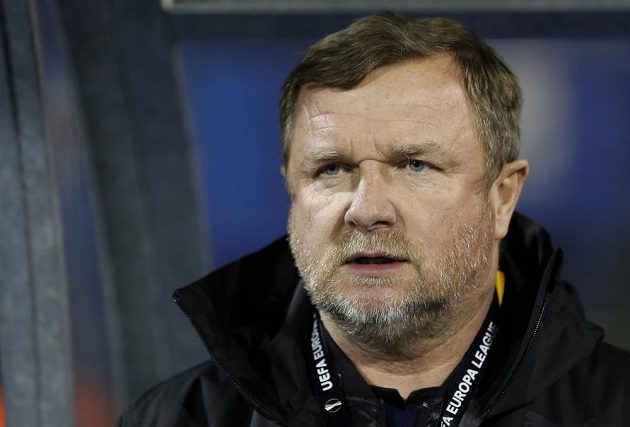 Plzeňský kouč Pavel Vrba v Záhřebu.