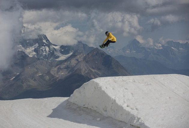 Česká snowboardistka Kateřina Vojáčková.