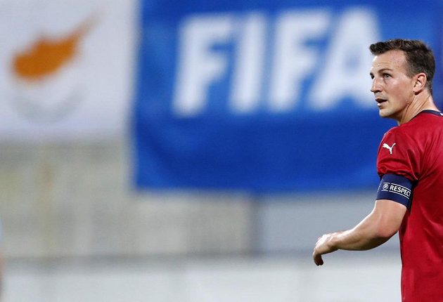 Kapitán českého výběru Vladimír Darida v závěru první půle přátelského utkání na Kypru vstřelil z penalty druhý gól hostí.