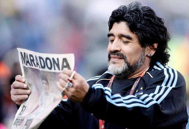 Zesnulý Diego Maradona vedl v minulosti i argentinskou fotbalovou reprezentaci na mistrovství světa 2010.