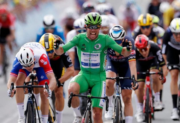 Britský cyklista Mark Cavendish vyhrál na Tour de France druhou spurtérskou etapu za sebou a má na "Staré dámě" na kontě už 32 vítězství.
