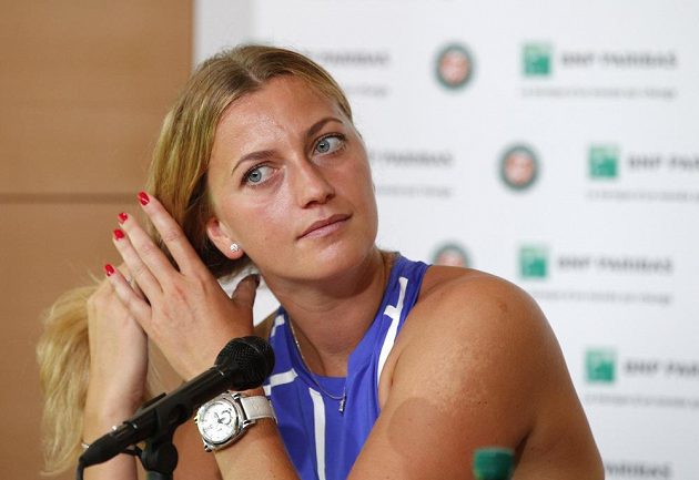 Petra Kvitová oznámila na tiskové konferenci v Paříži, že na grandslamovém French Open bude startovat.