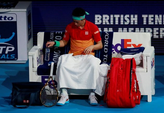 Kei Nishikori did not have a weapon for Anderson