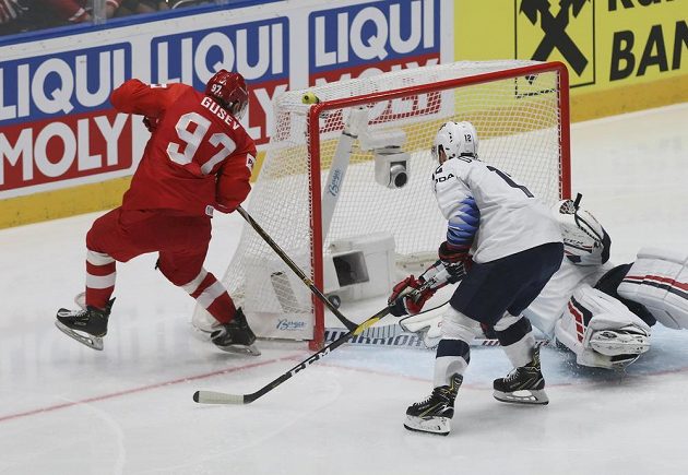 Nikita Gusev se postaral o první branku zápasu