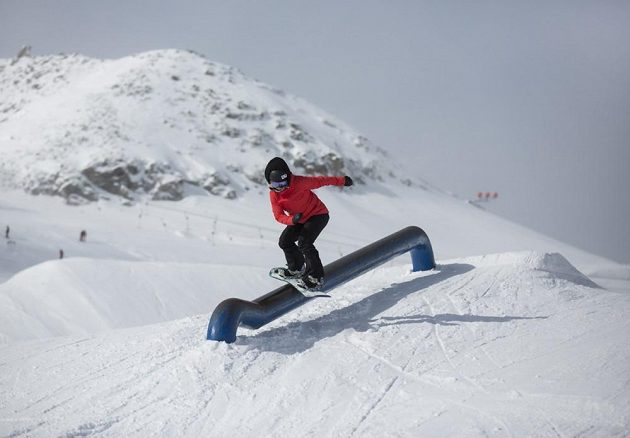 Česká snowboardistka Kateřina Vojáčková.