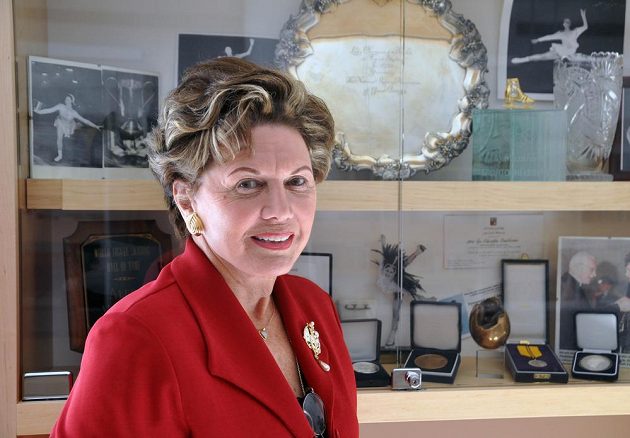 Zemřela jediná česká mistryně světa v krasobruslení Ája Vrzáňová (na archivním snímku z 11. května 2011).