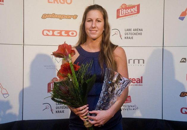 Vodní slalomářka Kateřina Kudějová, třetí v anketě o nejlepšího sportovce Českého svazu kanoistiky za uplynulý rok.