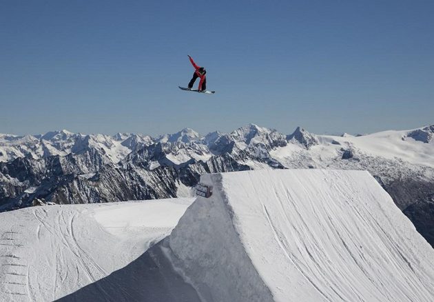 Česká snowboardistka Kateřina Vojáčková.