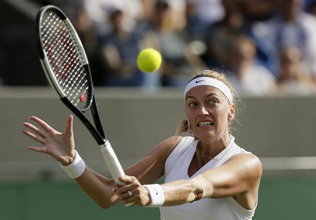 Neztratila ani set. Tenistka Petra Kvitová zvládla po zranění předloktí levé ruky vstup do Wimbledonu parádně.
