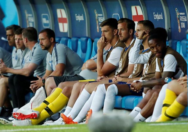 Angličané udělali na duel s Belgií řadu změn v sestavě. Na lavičku si sedl i Harry Kane.