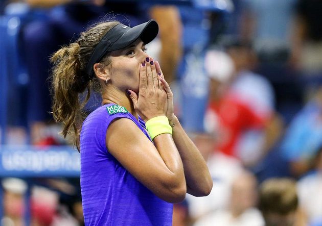Petra Cetkovská stále ještě nemůže uvěřit tomu, že na US Open vyřadila loňskou finalistku Caroline Wozniackou.