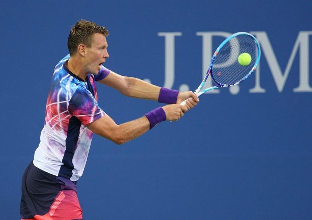 Tomáš Berdych neztratil ani ve svém druhém utkání na US Open set a porazil Rakušana Jürgena Melzera.