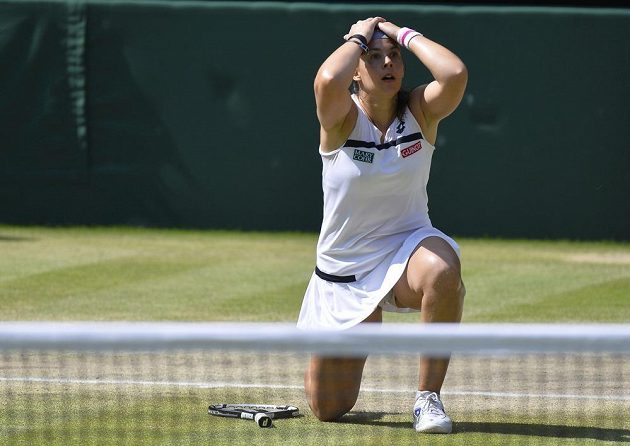 Marion Bartoliová vyhrála poprvé v životě tenisový grandslam, londýnský Wimbledon.