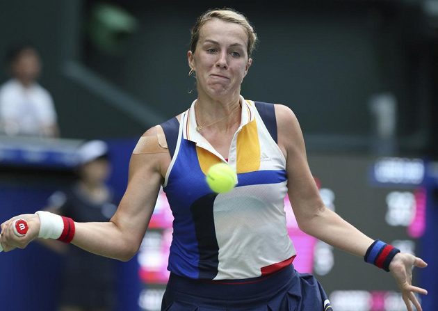 Tenistka Barbora Strýcová vypadla v Tokiu ve čtvrtfinále. Nad síly české hráčky byla ruská tenistka Anastasia Pavljučenkovová (na snímku).