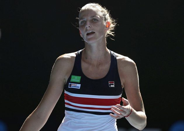 Karolína Plíšková, poslední česká zástupkyně ve dvouhře žen, se s Australian Open po čtvrtfinále loučí.