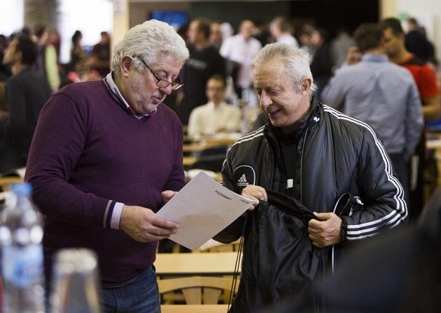 Marc van Geersom (vlevo) s Alfredem Galustianem.