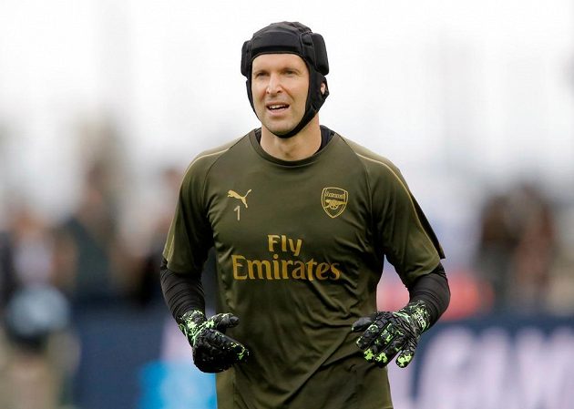 Na Olympijském stadionu v Baku se chystal na svůj poslední zápas kariéry brankář Arsenalu Petr Čech. Ve finále Evropské ligy vyzvou Kanonýři londýnskou Chelsea.