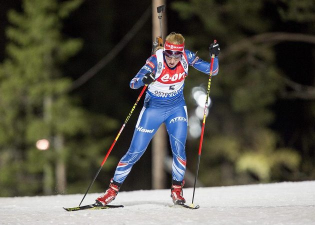 Biatlonistka Gabriela Soukalová obsadila v Östersundu při úvodním individuálním startu v sezóně Světového poháru páté místo.