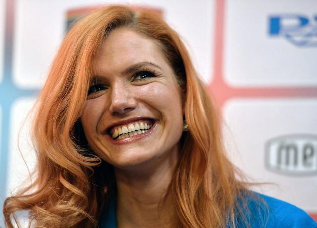 Biatlonistka Gabriela Soukalová po návratu z finále Světového poháru v Chanty-Mansijsku.