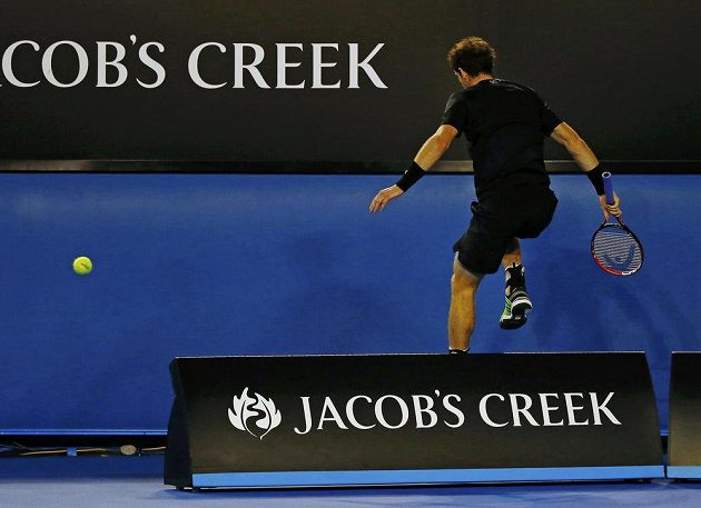 Andy Murray v semifinále Australian Open bojoval jako lev. Žádný míček pro něj nebyl ztracený.