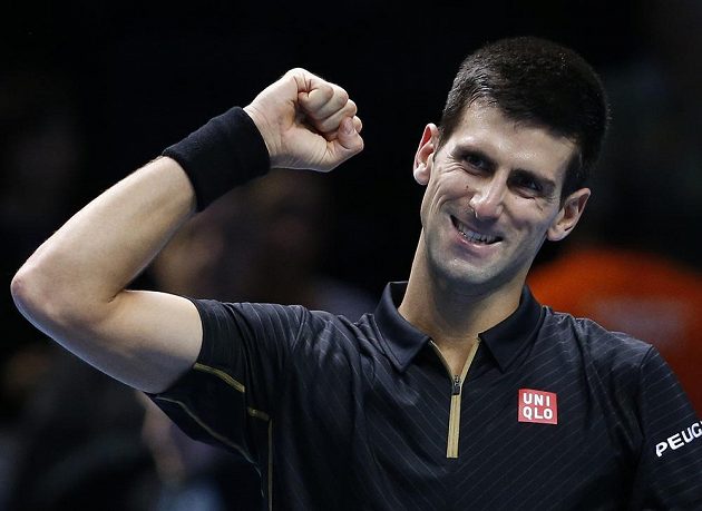 Srb Novak Djokovič se výrazně přiblížil účasti v semifinále Turnaje mistrů.