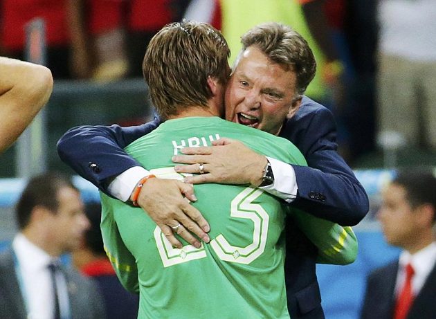 Brankář Tim Krul se odvděčil kouči Louisi van Gaalovi za důvěru a v penaltovém rozstřelu vychytal Nizozemcům postup přes Kostariku do semifinále.