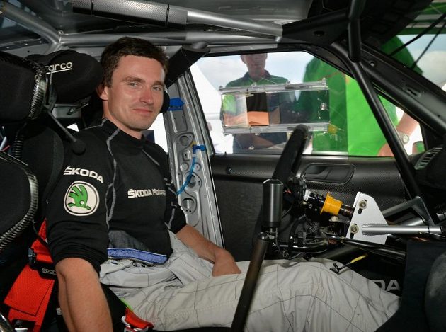 Jan Kopecký ve Škodě Fabia S2000.