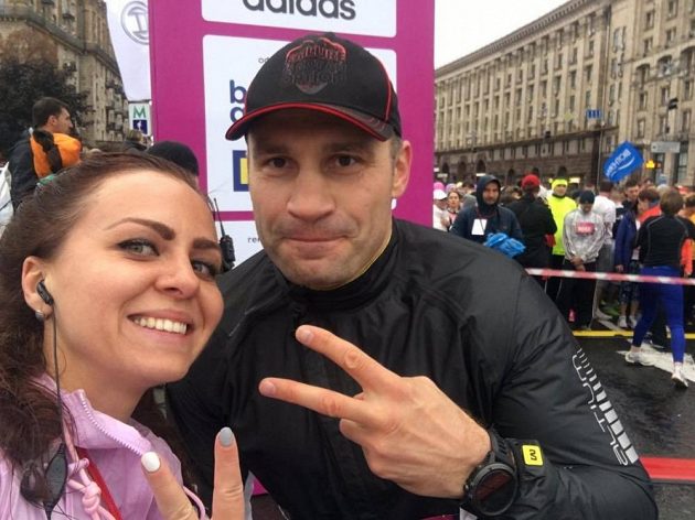 Wizz Air Kyiv City Marathon: Vitalij Kličko byl rovněž na místě.