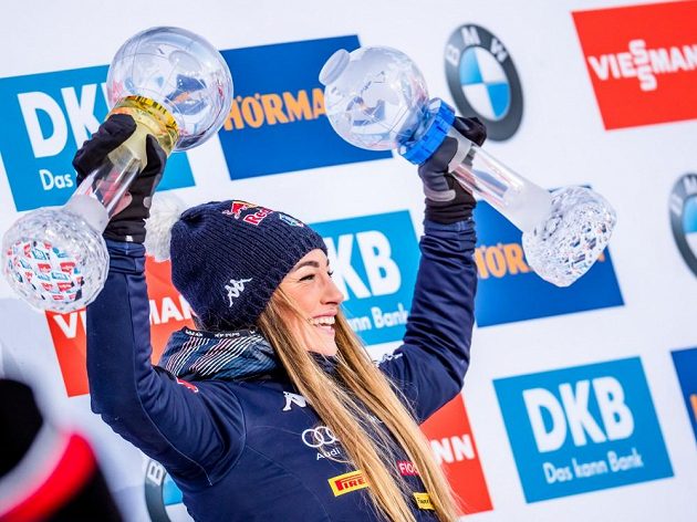 V kulichu a s trofejemi Dorothea Wiererová končila sezonu 2020/2021 v Kontiolahti.