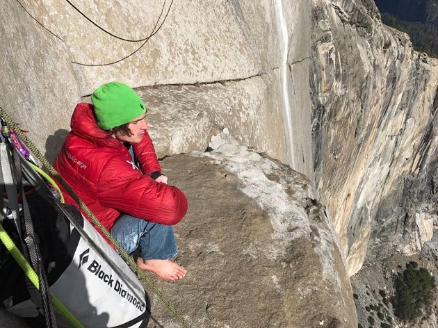 Takový je výhled z Dawn Wall v Yosemitech.