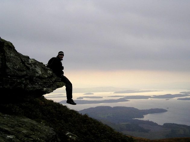 U jezera Loch Lomond.