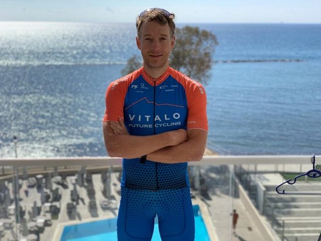 Kristian Hynek z týmu Vitalo Future Cycling.