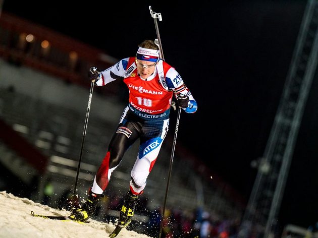 Ondřej Moravec se jako jediný z českých biatlonistů vklínil v Östersundu do elitní dvacítky.