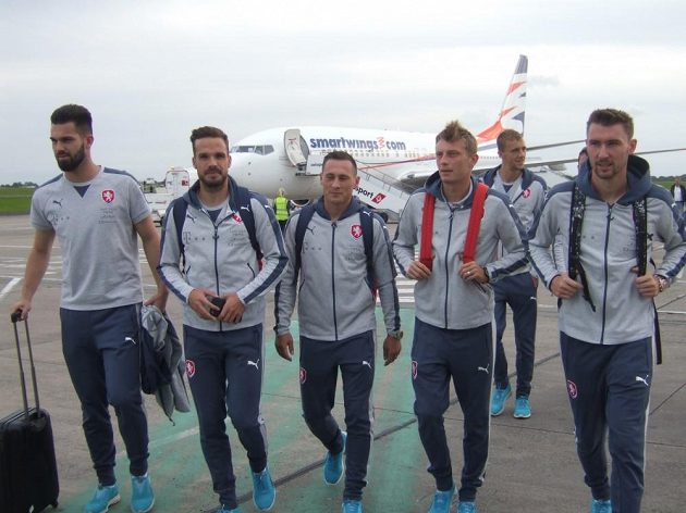 Členové záchranné mise Belfast - zleva Tomáš Koubek, Filip Novák, Jan Bořil, Ladislav Krejčí, Tomáš Souček a Jaromír Zmrhal.