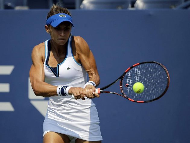 Ukrajinská tenistka Lesja Curenková na úvod US Open překvapivě vyřadila Lucii Šafářovou.