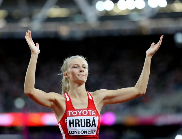 Česká výškařka Michaela Hrubá.