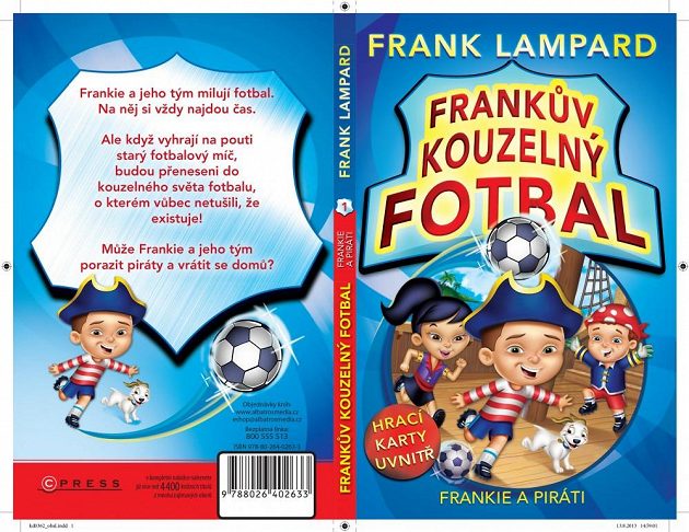Obal knihy Frankův kouzelný fotbal od Franka Lamparda