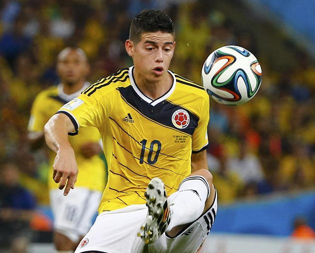 Kolumbijec James Rodríguez potvrdil i v osmifinále MS proti Uruguayi roli kanonýra.
