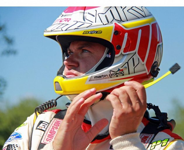 Martin Prokop při Německé rallye 2013.
